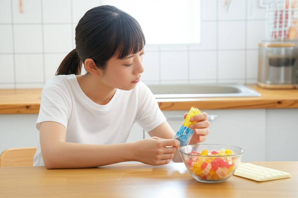 二酸化チタンお菓子の挿絵4
