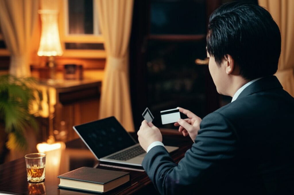 メインキーワード:ラグジュアリーカードチタンからブラック見出し用キーワードリスト: チタニウム 年会費の挿絵6